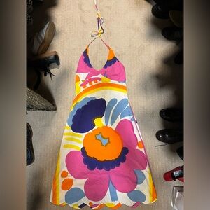 Vintage Marimekko Halter Floral Dress 10